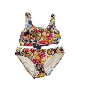 Terez Girls, Emoji Swim Separates, NWT, Size: 16